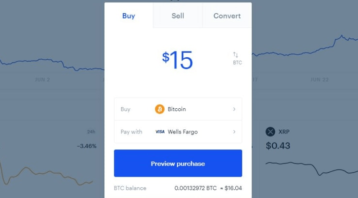 acheter bitcoin sur coinbase